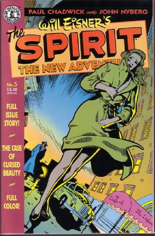 Cover of Spirit: The New Adventures (Vol 1) #5. One of 250,000 Vintage American Comics on sale from Krypton!