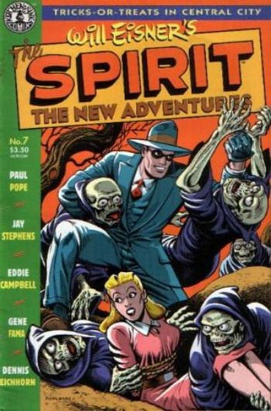 Cover of Spirit: The New Adventures (Vol 1) #7. One of 250,000 Vintage American Comics on sale from Krypton!