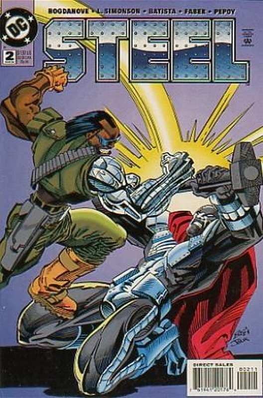 Cover of Steel (Vol 2) #2. One of 250,000 Vintage American Comics on sale from Krypton!