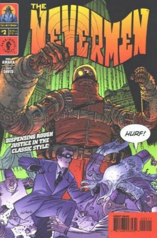 Cover of Nevermen (2000 Ltd) #2. One of 250,000 Vintage American Comics on sale from Krypton!
