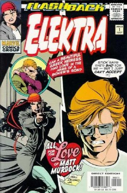 Cover of Elektra (Vol 1) #-1. One of 250,000 Vintage American Comics on sale from Krypton!