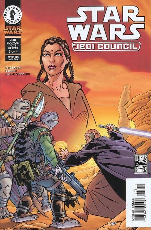 Cover of Star Wars: Jedi Council (2000 Ltd) #3. One of 250,000 Vintage American Comics on sale from Krypton!