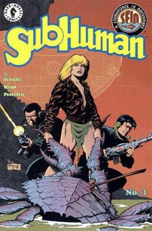 Cover of Subhuman (1998 Ltd) #3. One of 250,000 Vintage American Comics on sale from Krypton!