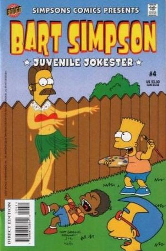 Cover of Bart Simpson Comics #4. One of 250,000 Vintage American Comics on sale from Krypton!