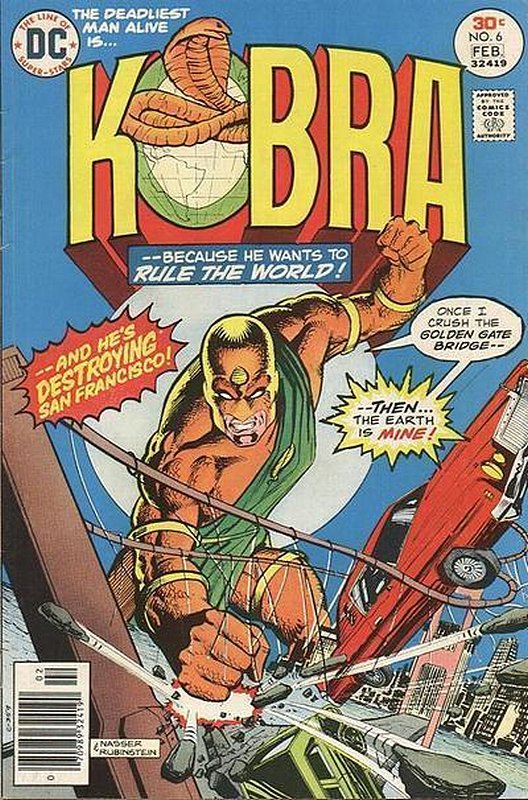 Cover of Kobra (Vol 1) #6. One of 250,000 Vintage American Comics on sale from Krypton!