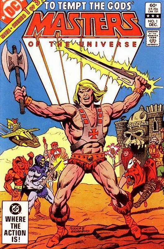 Cover of Masters of the Universe (1982 DC Ltd) #1. One of 250,000 Vintage American Comics on sale from Krypton!