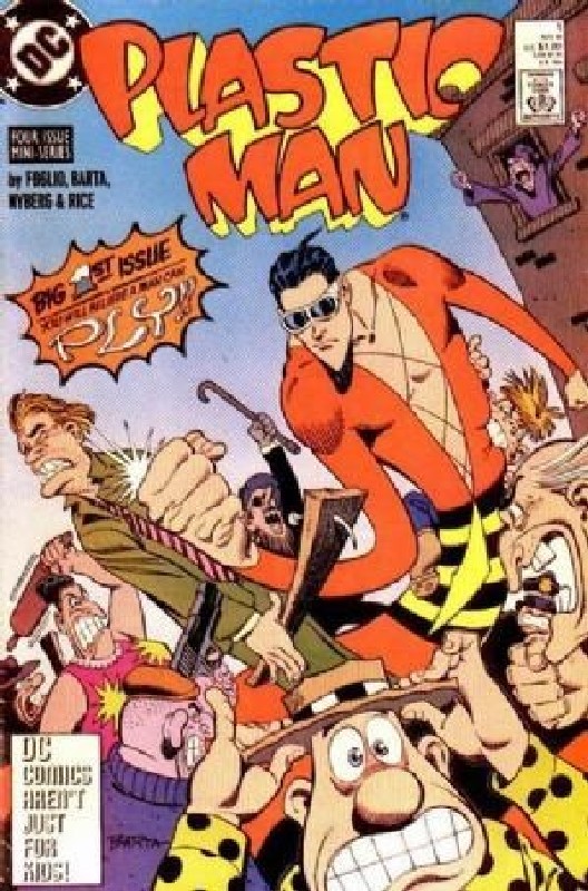 Cover of Plastic Man (1988 Ltd) #1. One of 250,000 Vintage American Comics on sale from Krypton!
