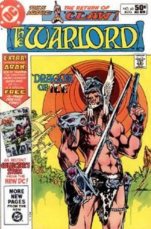 Cover of Warlord (Vol 1) #48. One of 250,000 Vintage American Comics on sale from Krypton!