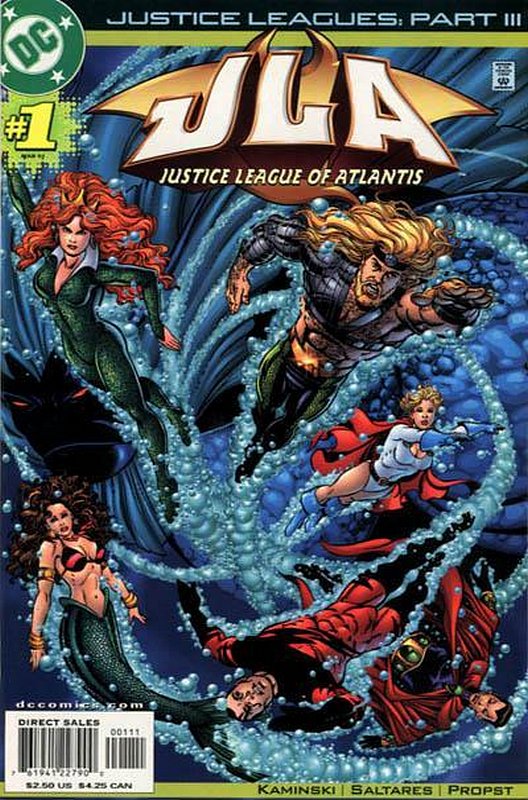 Cover of Justice Leagues: JLA of Atlantis (2001 One Shot) #1. One of 250,000 Vintage American Comics on sale from Krypton!