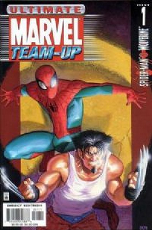 Cover of Ultimate Marvel Team-up (Vol 1) #1. One of 250,000 Vintage American Comics on sale from Krypton!
