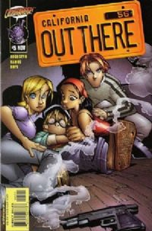 Cover of Out There (Vol 1) California #5. One of 250,000 Vintage American Comics on sale from Krypton!