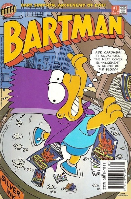 Cover of Bartman #1. One of 250,000 Vintage American Comics on sale from Krypton!