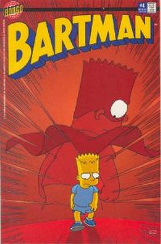 Cover of Bartman #4. One of 250,000 Vintage American Comics on sale from Krypton!