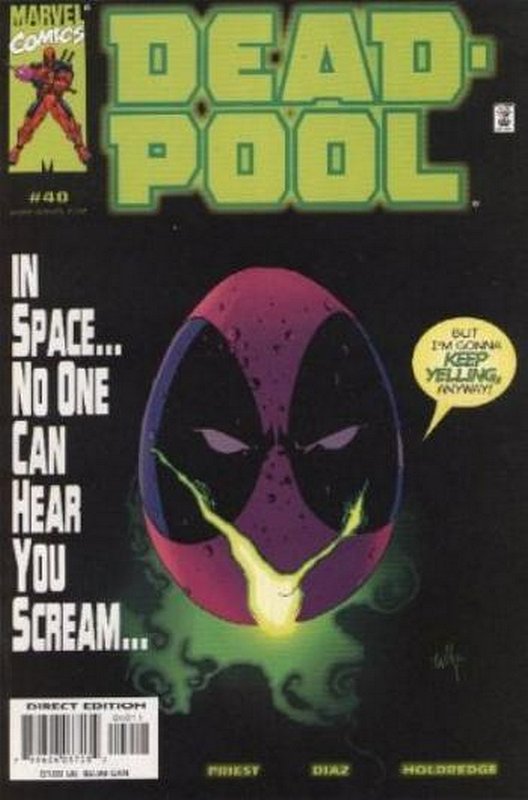 Cover of Deadpool (Vol 1) #40. One of 250,000 Vintage American Comics on sale from Krypton!