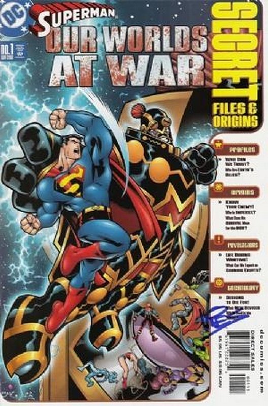 Cover of Superman: Our World at War Secret Files #1. One of 250,000 Vintage American Comics on sale from Krypton!