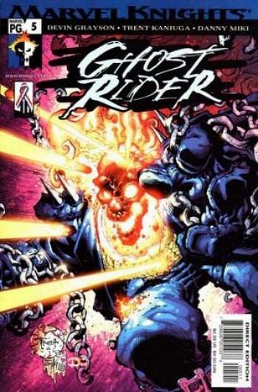 Cover of Ghost Rider (2001 Ltd) #5. One of 250,000 Vintage American Comics on sale from Krypton!