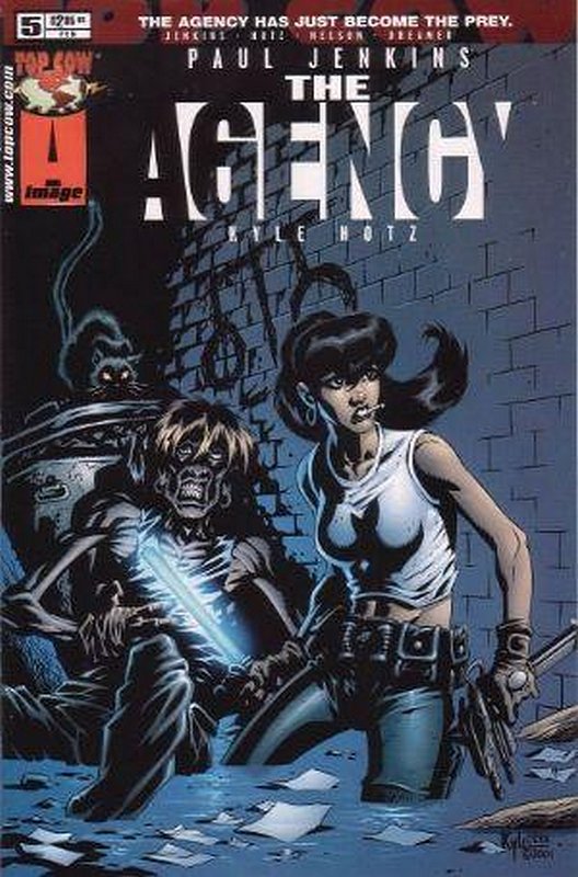 Cover of Agency (Vol 1) The #5. One of 250,000 Vintage American Comics on sale from Krypton!