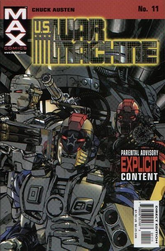 Cover of US War Machine (2001 Ltd) #11. One of 250,000 Vintage American Comics on sale from Krypton!