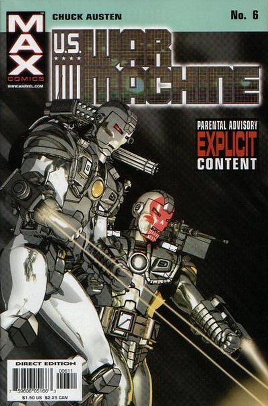 Cover of US War Machine (2001 Ltd) #6. One of 250,000 Vintage American Comics on sale from Krypton!