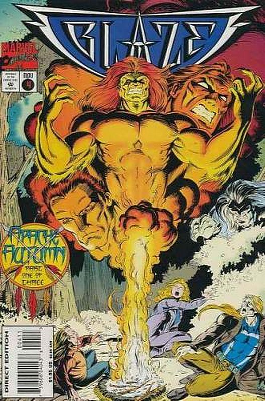 Cover of Blaze (Vol 1) #4. One of 250,000 Vintage American Comics on sale from Krypton!