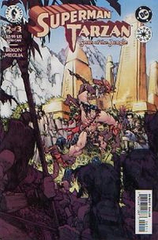 Cover of Superman/Tarzan: Sons of the Jungle (2001 Ltd) #2. One of 250,000 Vintage American Comics on sale from Krypton!