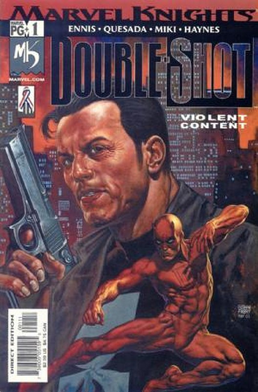 Cover of Marvel Knights Double Shot (2001 Ltd) #1. One of 250,000 Vintage American Comics on sale from Krypton!