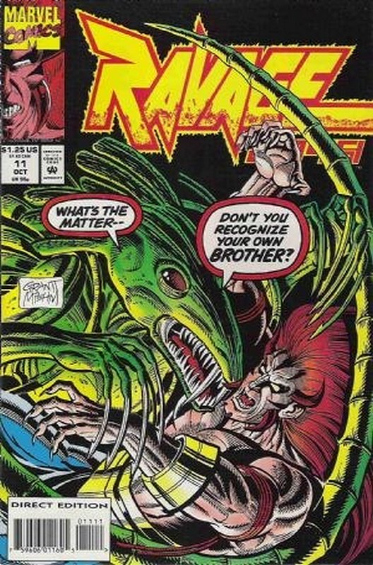Cover of Ravage 2099 (Vol 1) #11. One of 250,000 Vintage American Comics on sale from Krypton!