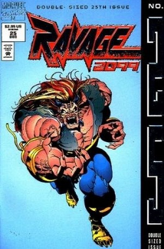 Cover of Ravage 2099 (Vol 1) #25. One of 250,000 Vintage American Comics on sale from Krypton!