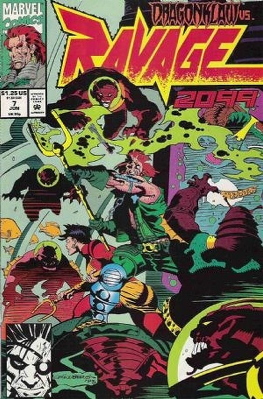 Cover of Ravage 2099 (Vol 1) #7. One of 250,000 Vintage American Comics on sale from Krypton!