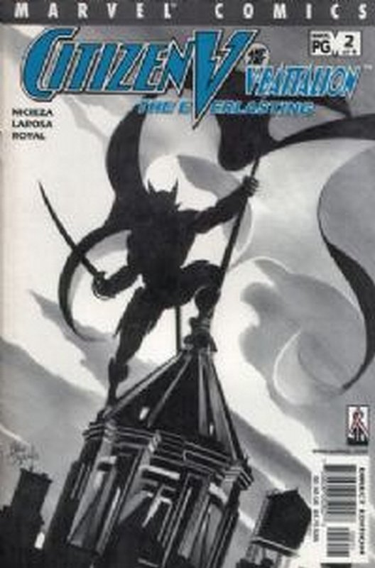 Cover of Citizen V: V Battalion Everlasting (2002 Ltd) #2. One of 250,000 Vintage American Comics on sale from Krypton!