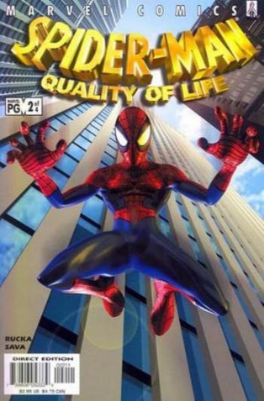 Cover of Spider-Man: Quality of Life (2002 Ltd) #2. One of 250,000 Vintage American Comics on sale from Krypton!