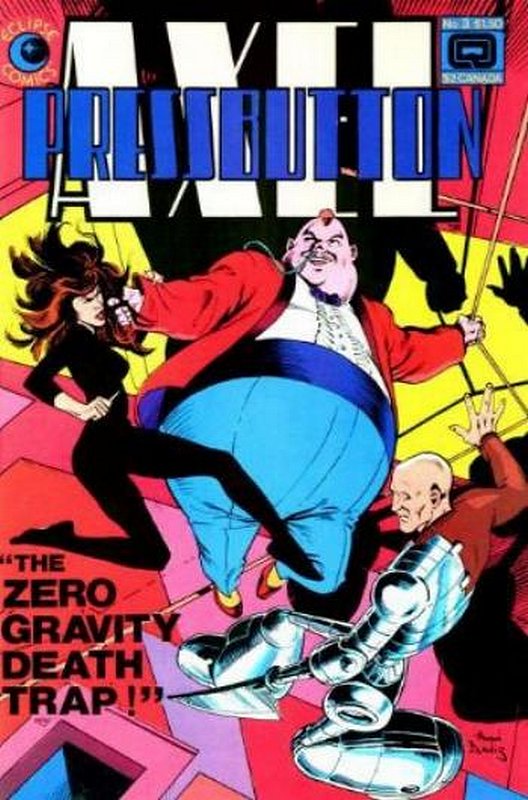 Cover of Axel Pressbutton (1984 Ltd) #3. One of 250,000 Vintage American Comics on sale from Krypton!