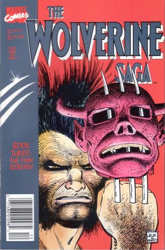Cover of Wolverine: Saga (1989 Ltd) #3. One of 250,000 Vintage American Comics on sale from Krypton!