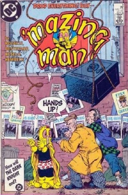 Cover of Mazing Man (Vol 1) #9. One of 250,000 Vintage American Comics on sale from Krypton!