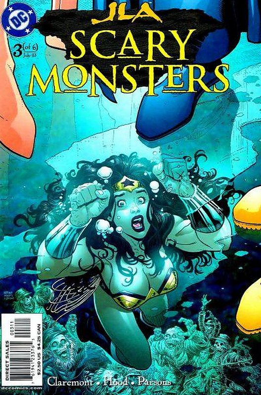 Cover of JLA: Scary Monsters (2003 Ltd) #3. One of 250,000 Vintage American Comics on sale from Krypton!