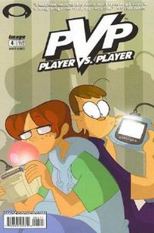 Cover of PVP: Player vs Player #4. One of 250,000 Vintage American Comics on sale from Krypton!