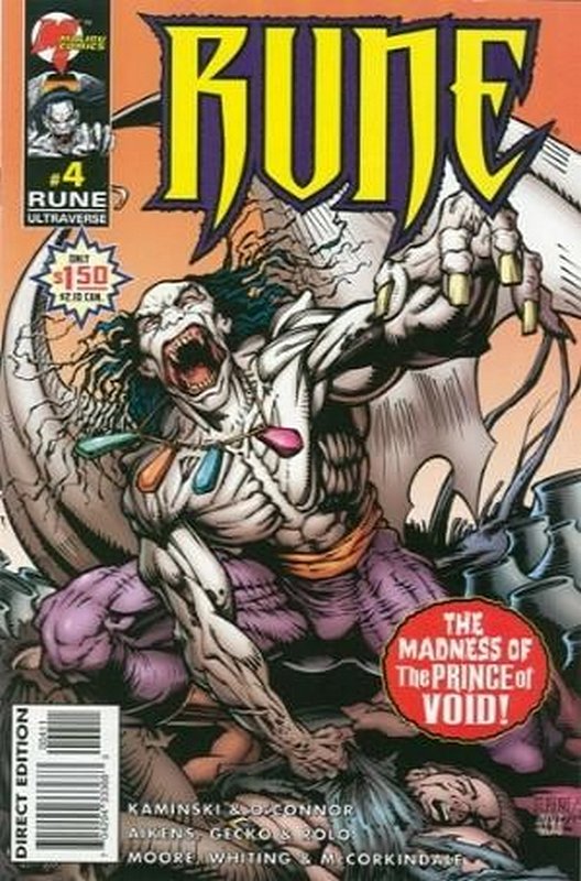 Cover of Rune (Vol 2) #4. One of 250,000 Vintage American Comics on sale from Krypton!