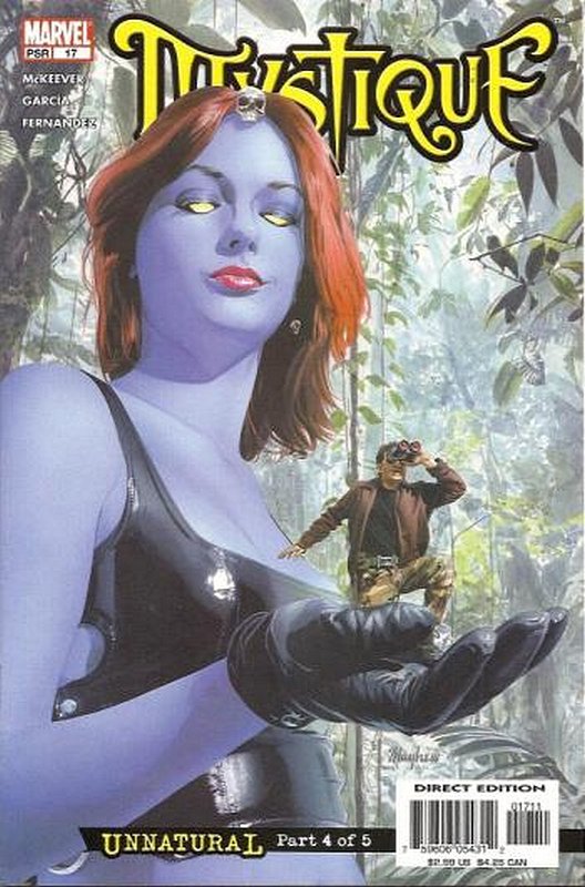 Cover of Mystique (Vol 1) #17. One of 250,000 Vintage American Comics on sale from Krypton!