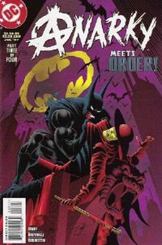 Cover of Anarky (1997 Ltd) #3. One of 250,000 Vintage American Comics on sale from Krypton!