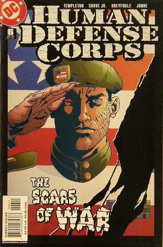 Cover of Human Defense Corps (2003 Ltd) #6. One of 250,000 Vintage American Comics on sale from Krypton!