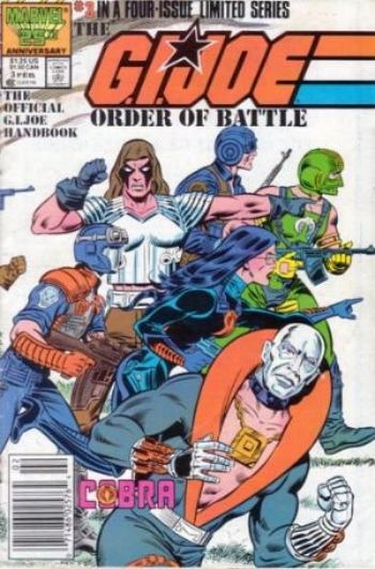 Cover of GI Joe: Order of Battle (1986 Ltd) #3. One of 250,000 Vintage American Comics on sale from Krypton!