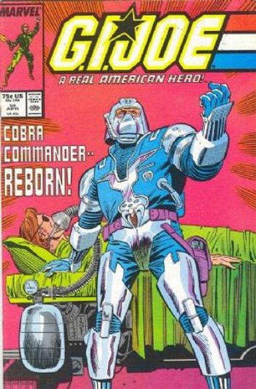 Cover of GI Joe: A Real American Hero #58. One of 250,000 Vintage American Comics on sale from Krypton!