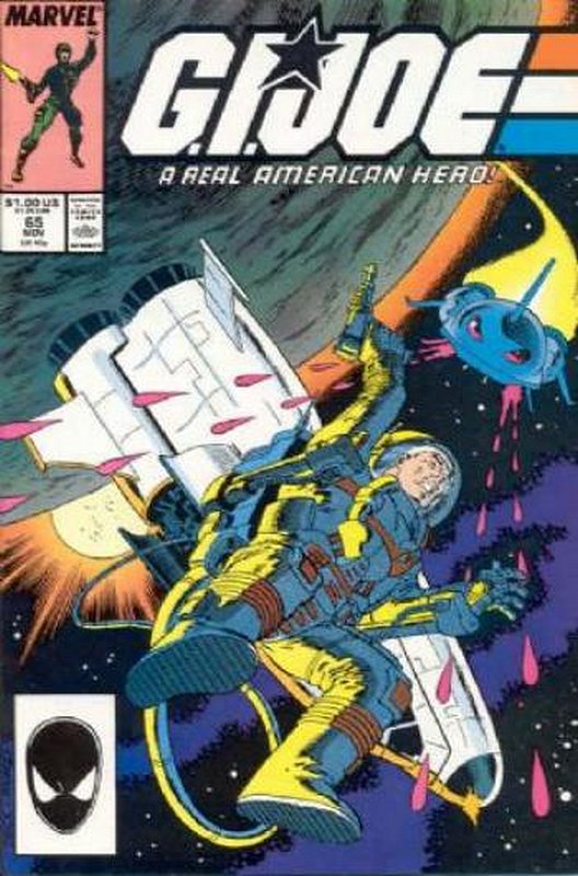 Cover of GI Joe: A Real American Hero #65. One of 250,000 Vintage American Comics on sale from Krypton!