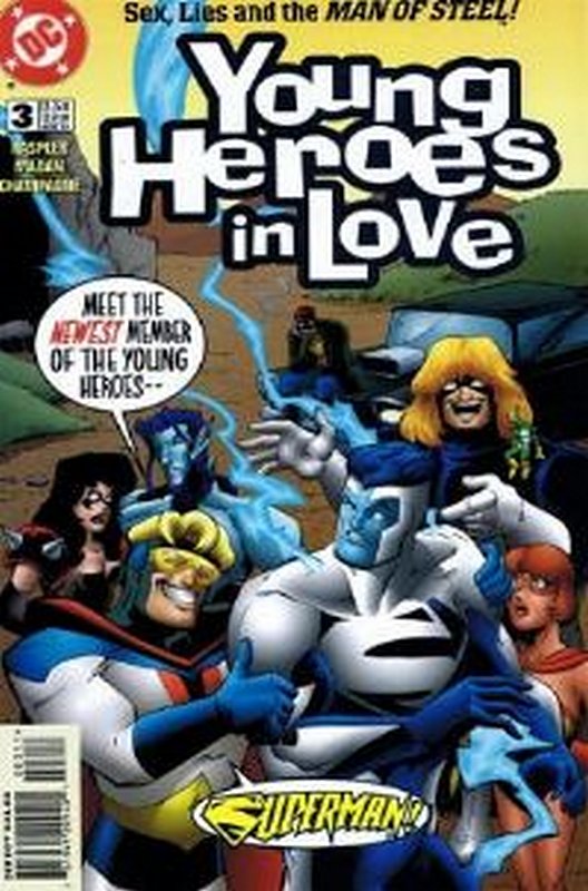 Cover of Young Heroes in Love (Vol 1) #3. One of 250,000 Vintage American Comics on sale from Krypton!