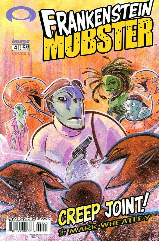 Cover of Frankenstein Mobster (2003 Ltd) #4. One of 250,000 Vintage American Comics on sale from Krypton!
