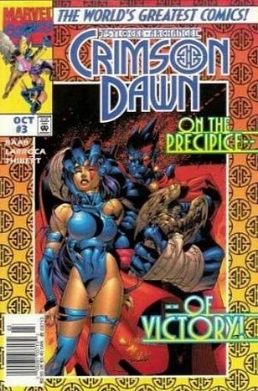 Cover of Psylocke & Archangel: Crimson Dawn (1997 Ltd) #3. One of 250,000 Vintage American Comics on sale from Krypton!
