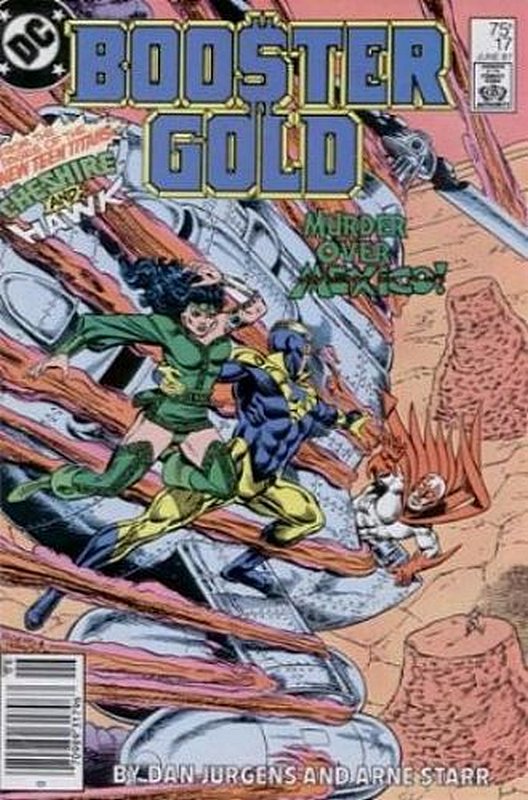 Cover of Booster Gold (Vol 1) #17. One of 250,000 Vintage American Comics on sale from Krypton!