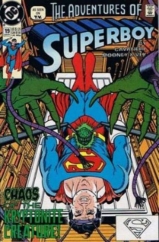 Cover of Superboy (Vol 2) #19. One of 250,000 Vintage American Comics on sale from Krypton!
