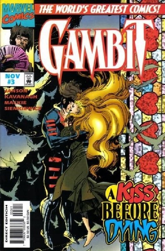 Cover of Gambit (1997 Ltd) #3. One of 250,000 Vintage American Comics on sale from Krypton!