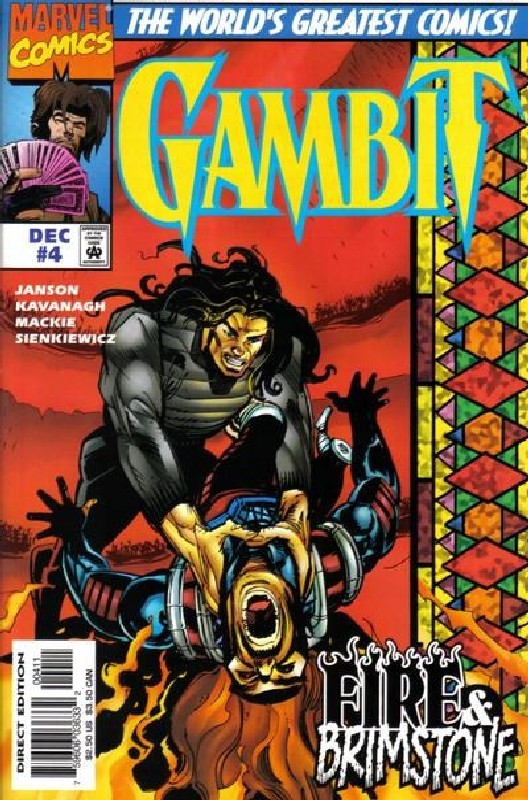 Cover of Gambit (1997 Ltd) #4. One of 250,000 Vintage American Comics on sale from Krypton!